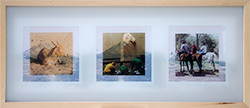 link to Cow, Boys and Indians a layered image by Kelly Irving